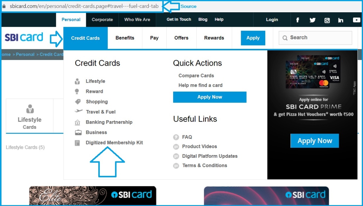 sbi travel card lounge access